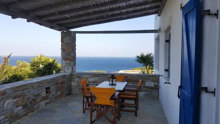 Syros Apartments Suites Chryssonisos Kini Eksteriør bilde