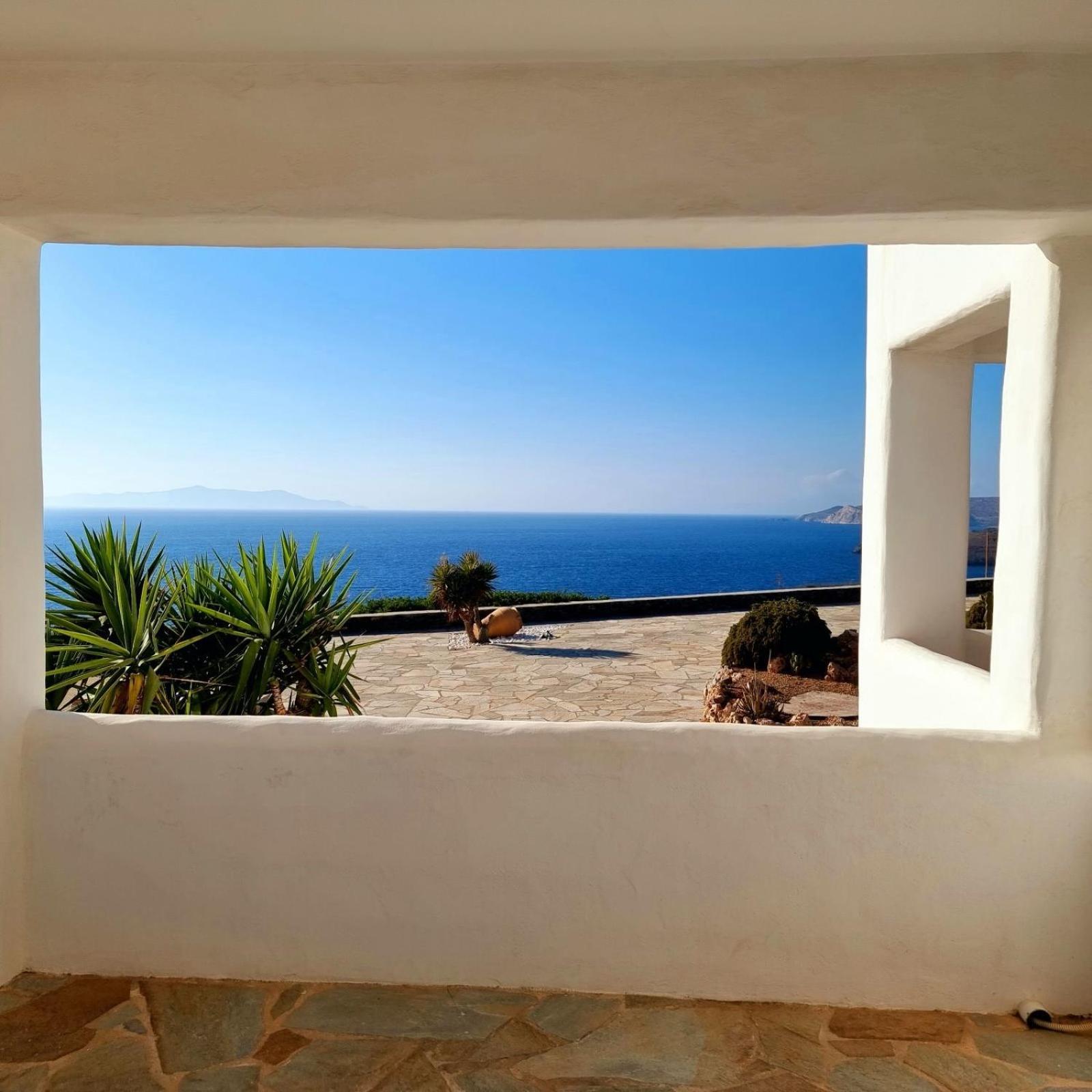 Syros Apartments Suites Chryssonisos Kini Eksteriør bilde
