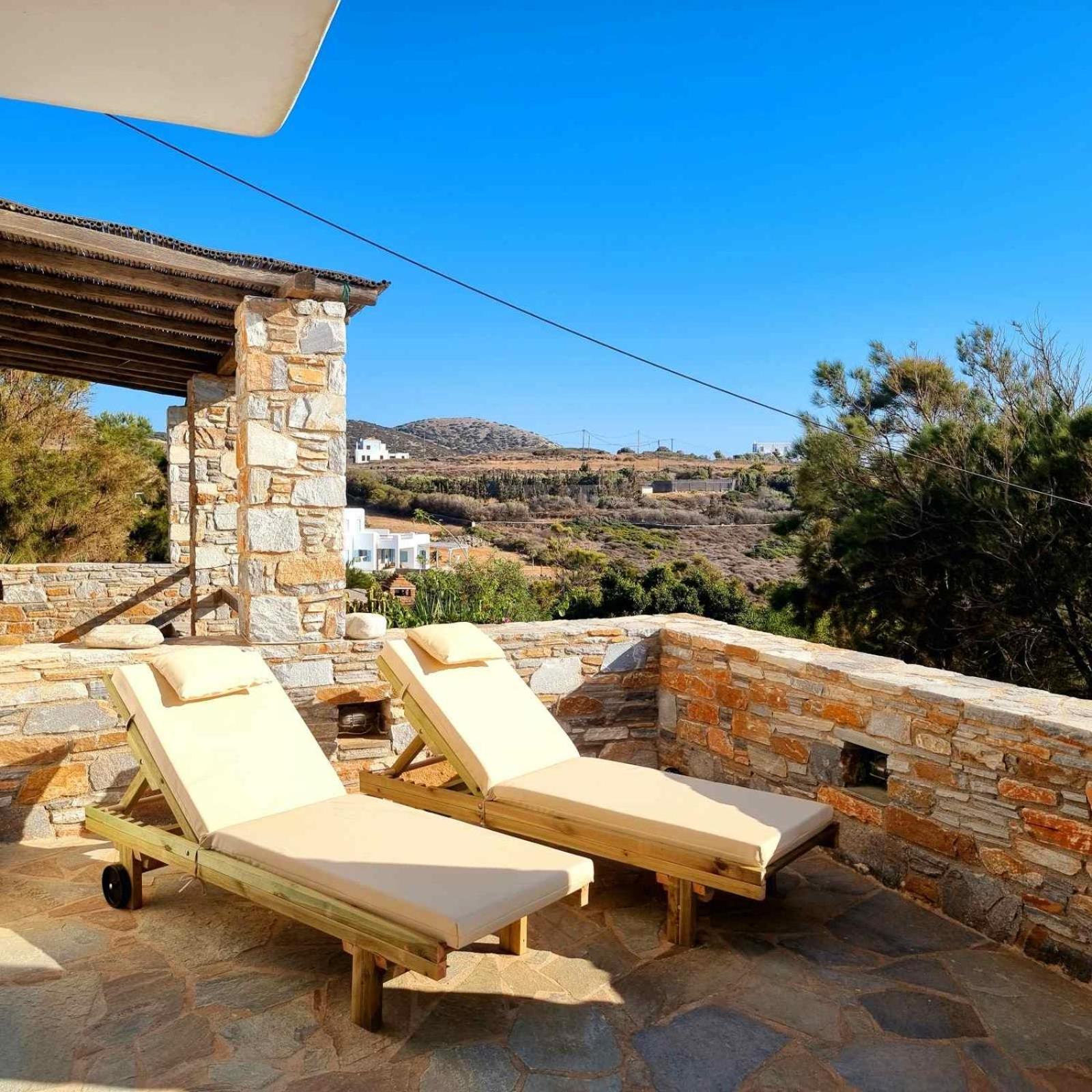 Syros Apartments Suites Chryssonisos Kini Eksteriør bilde