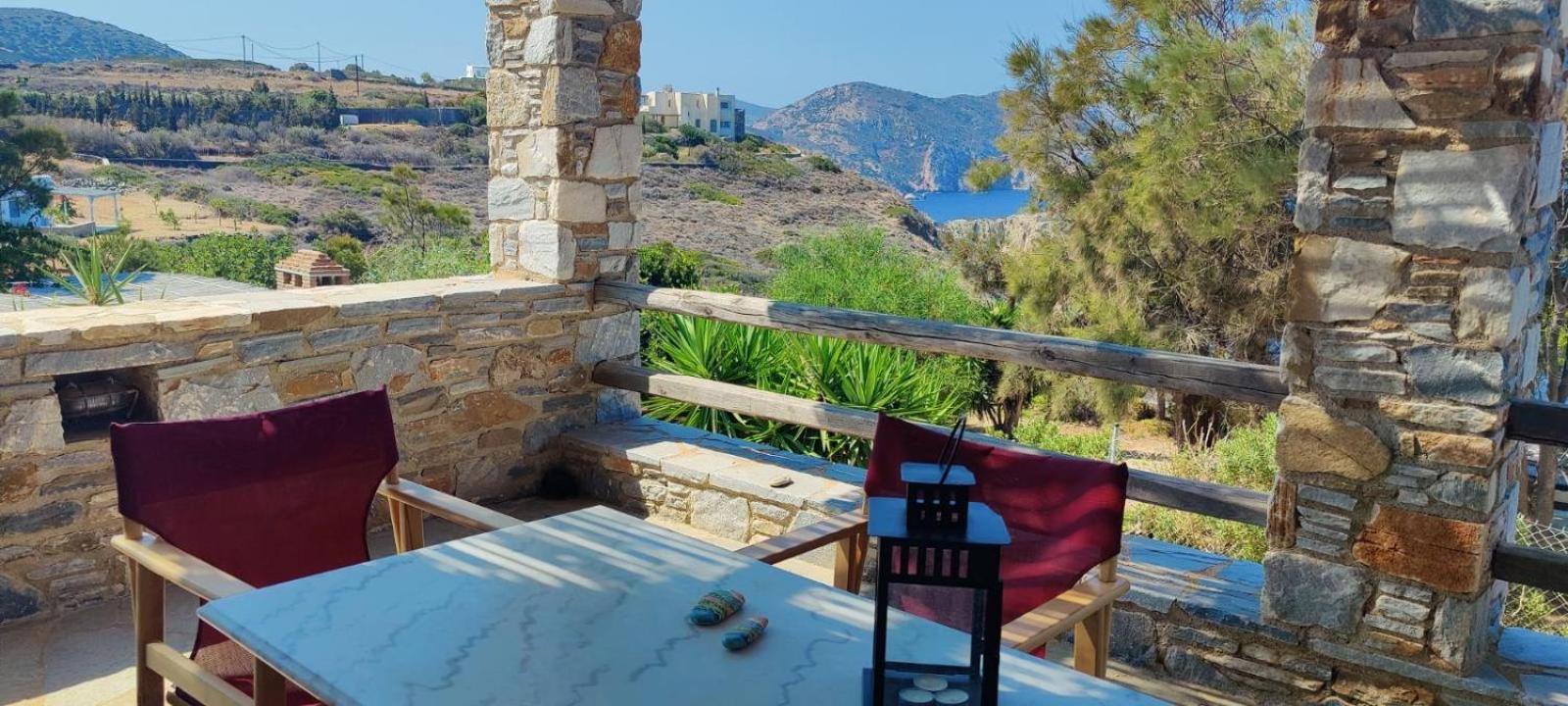 Syros Apartments Suites Chryssonisos Kini Eksteriør bilde