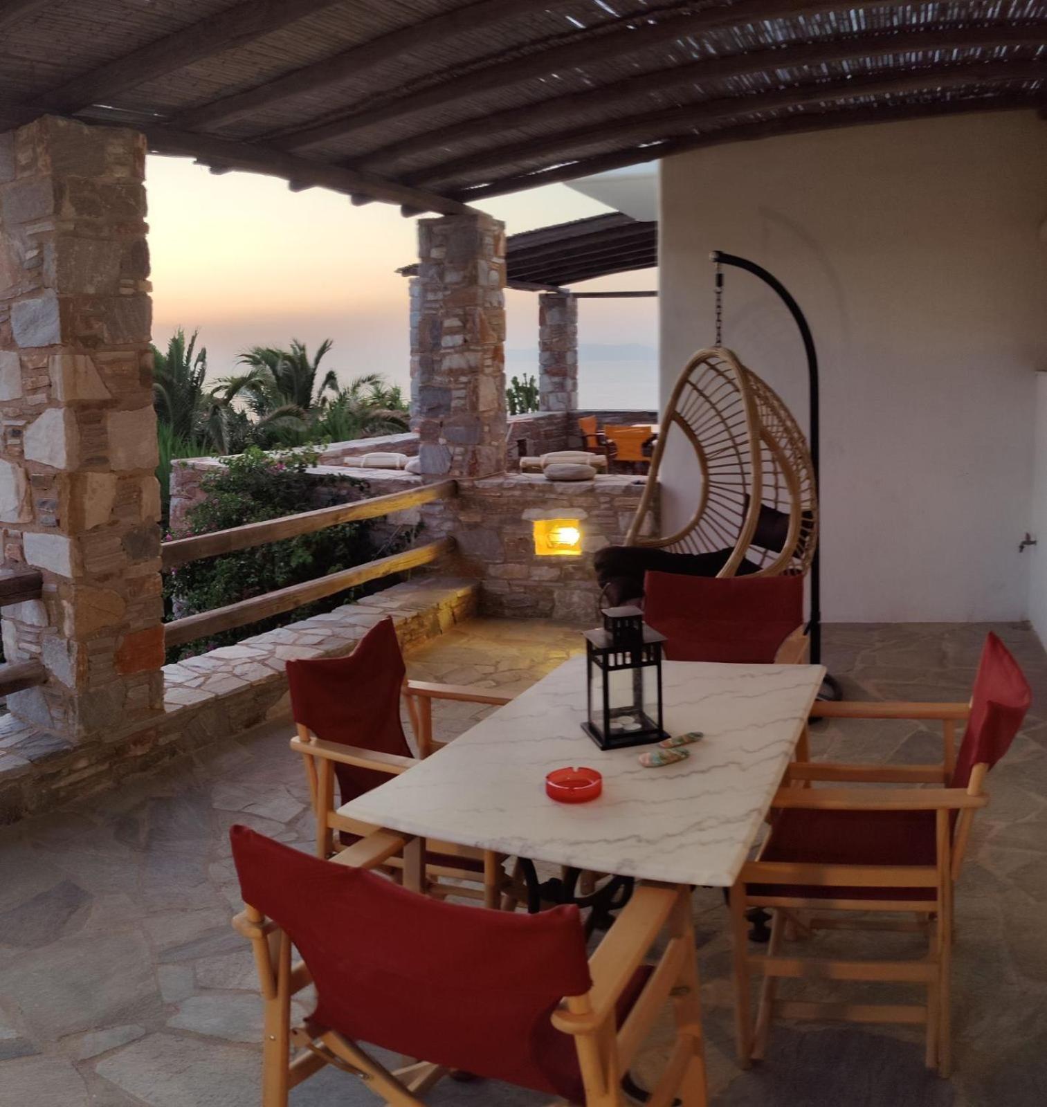 Syros Apartments Suites Chryssonisos Kini Eksteriør bilde