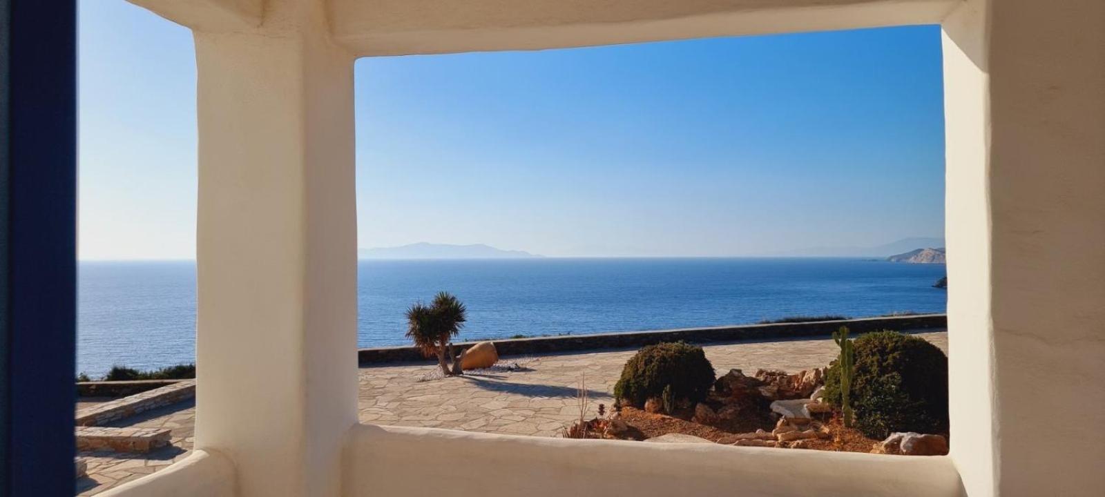 Syros Apartments Suites Chryssonisos Kini Eksteriør bilde