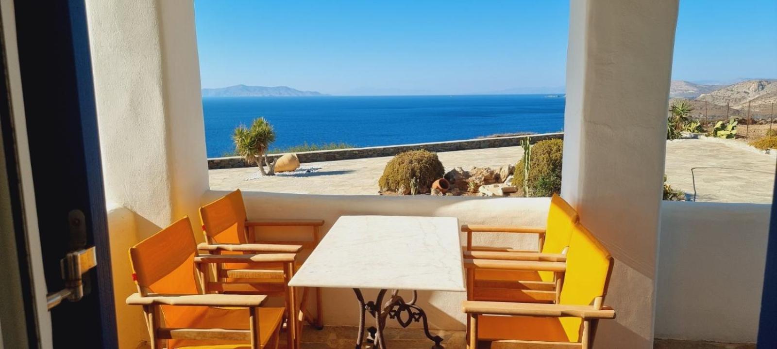 Syros Apartments Suites Chryssonisos Kini Eksteriør bilde